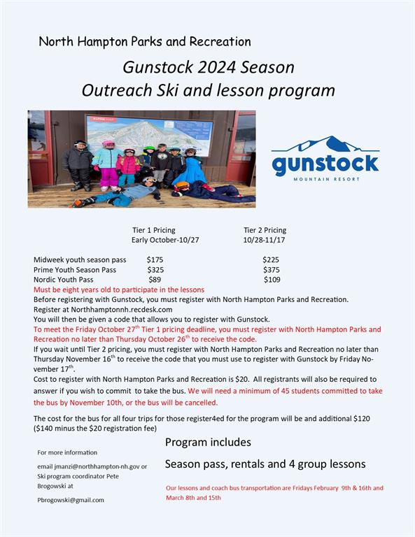 North Hampton NH Recreation Department